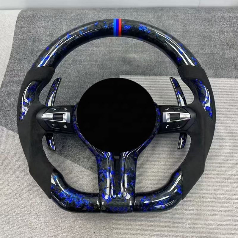 Forged Carbon Fiber Car Steering Wheel Cover Set for BMW E92 - Innovagear Technology