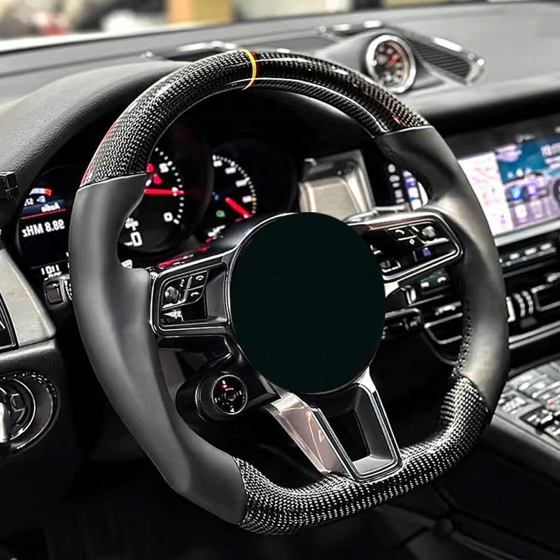 Porsche 991 Turbo Carbon Fiber Steering Wheel - Custom Upgrade Installation Guide